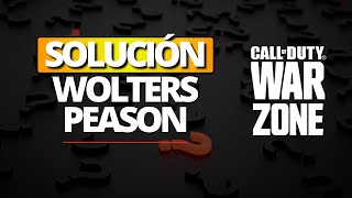 ✅ Solución Error quotWolters  Peasonquot en COD Warzone 3 PC y Consolas 🔴 [upl. by Silera387]