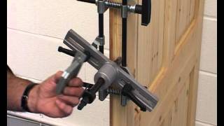 Souber Tools DBB Morticer Fitting an Off Centre Lock [upl. by Correy]