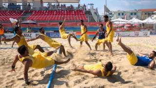 CYPRUS NATIONAL BEACH HANDBALL TEAM  SILVER MEDAL [upl. by Ahsiekat]