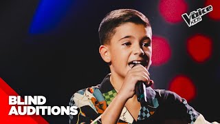 Dario canta “Dove Si Balla” di Dargen D’Amico  The Voice Kids 3 Blind Auditions [upl. by Ahkos]