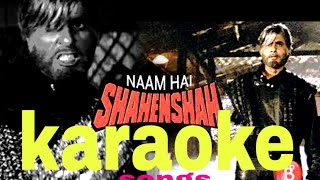 Film Shahenshah original quality karaoke songs Andheri raaton mein [upl. by Baxter313]