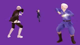 APH MMD Yuri On Ice Op  Hetalia Ver Nordic Flower Trio [upl. by Aicenet975]