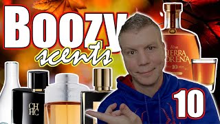 10 CHEAP BOOZY amp WARM FALL FRAGRANCES FOR MEN  FAVORITE BOOZY SCENTS  FRAGRANCE LIST [upl. by Rese300]