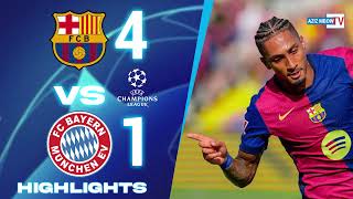 🔴Barcelona vs Bayern Munich 41 Extended HIGHLIGHTS  UEFA Champions League [upl. by Oskar629]