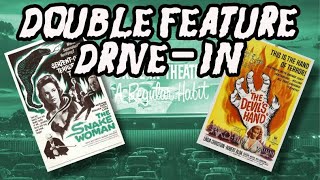 Double Feature Drivein The Snake Woman amp The Devils Hand [upl. by Annawad]