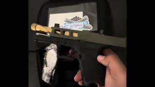 UNBOXING PSA DAGGER COMPACT SW3 RMR CUT SLIDE SPIRAL FLUTED BARREL IN SNIPER GREEN [upl. by Orlene]