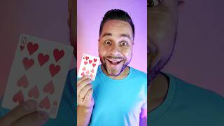 Vanishing card 😲 Magic Trick TUTORIAL 🪄 shorts magicreveal cardtrick [upl. by Tobi]