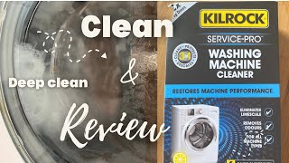 KILROCK WASHING MACHINE CLEANER  HOW TO CLEAN THE DRUM OF YOUR WASHING MACHINE  REVIEW [upl. by Nabal591]