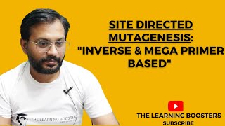 Site Directed Mutagenesis  Inverse and Mega Primer Based [upl. by Ahsatam]