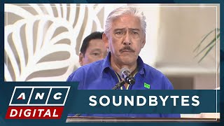 Tito Sotto wants to outlaw fake news finally pass govt rightsizing bill with Senate bid  ANC [upl. by Dnar512]