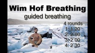 Wim Hof Breathing 4 Rounds [upl. by Nallid]