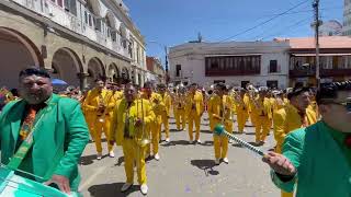 Banda Espectacular Bolivia  Primer Convite  Fraternidad Morenada Central Oruro [upl. by Ystap]