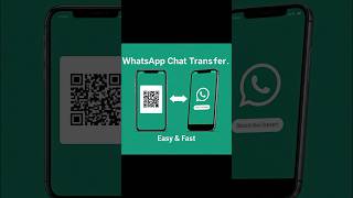 Transfer WhatsApp Chat In 29 Seconds shorts [upl. by Avonasac]