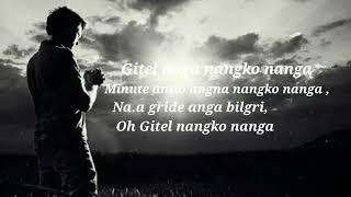 Gitel Anga Nangko Nanga Garo Gospel Karaoke [upl. by Yadnus]