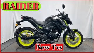 2024 new raider 125 tvs new update new led light new meeter ✅ raider new model 2024 [upl. by Kamat858]