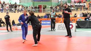 Alycia Quenee vs Lina Grosset CFJJB ZONE NORD [upl. by Helman]