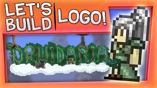 Terraria  Lets Build A Logo [upl. by Mora]