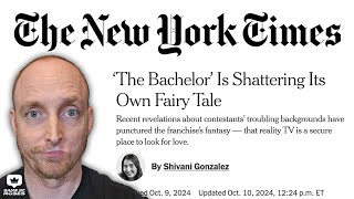 NY Times Says The Bachelor Is Shattering Its Fairy Tale [upl. by Wiskind]