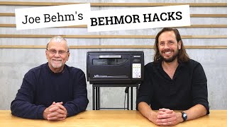 Behmor tipps and tricks by inventor Joe Behm [upl. by Nnauol]