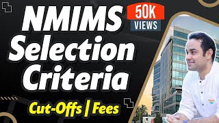 NMIMS Selection Criteria  CutOffs  Fees [upl. by Cinom]