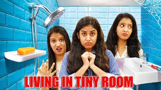 LIVING IN TINY ROOM FOR 24 HOURS CHALLENGE 🥵  ഇത്രയും ചെറിയ റൂമിൽ ഒരു ദിവസം 😱  PULLOTHI [upl. by Arza]