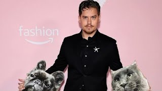 Dylan Sprouse supports wife Barbara Palvin at Victoria’s Secret Fashion Show 2024 with their pets [upl. by Imtiaz]