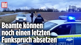 Kusel in RheinlandPfalz Zwei Polizisten bei Verkehrskontrolle erschossen [upl. by Aerdnu58]