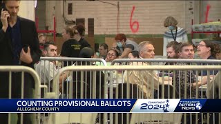 Workers in Allegheny County begin canvass of provisional ballots [upl. by Huberto219]