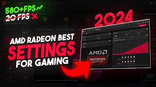 🔧How to Optimize AMD Radeon Settings For GAMING amp Performance The Ultimate GUIDE 2024✅ [upl. by Bonucci340]