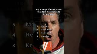 Top 5 Songs of Reise Reise That Took Rammstein to New Heights [upl. by Secrest]