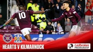 Walker fires Hearts to big win over Killie [upl. by Einnim]