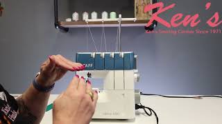 Pfaff Admire 1000 Overlock Serger Overview [upl. by Magner279]