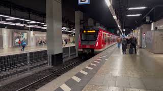 Zugverkehr am Bahnhof FrankfurtKonstablerwache [upl. by Nyleaj151]