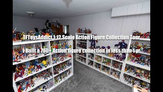 TFtoysAddict 112 scale Marvel amp DC Action Figure collection Tour Oct 2023 700 figures [upl. by Lacombe]