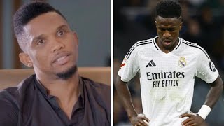 Etoo BALLON DOR RODRI  VINICIUS A ETE VICTIME DE RACSME COMME MOI ET DROGBA A LEPOQUE [upl. by Gala745]