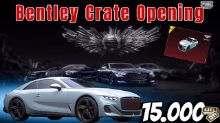 The easiest and cheapest way to get the New Bentley with 15K UC Crate Opening [upl. by Ardnosac]