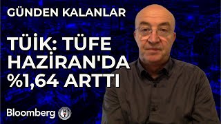 Günden Kalanlar  TÜİK TÜFE Haziranda 164 Arttı  3 Temmuz 2024 [upl. by Otreblon886]