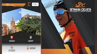 1ª ETAPA VALÈNCIA  SAGUNT  SETMANA CICLISTAVOLTA FEMENINA DE LA COMUNITAT VALENCIANA [upl. by Orecul274]