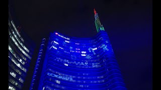 UniCredit Tower Festivity Greetings 2020  UniCredit [upl. by Adar]