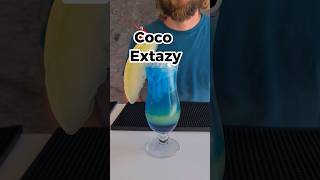 Kokosowy🥥 warstwowy🍹drink Coco Extazy z 🔖książki quotProste drinkiquot🔖🍸🍹🥃 [upl. by Repinuj]