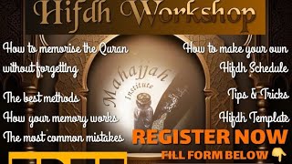 FREE HIFDH WORKSHOP → REGISTER NOW TO SAVE YOUR PLACE [upl. by Tybald101]