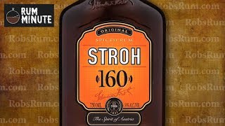 Stroh 160 Overproof Rum [upl. by Massingill]