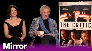 Sir Ian McKellen and Gemma Arterton talk about their roles in 1930s Theatreland drama The Critic [upl. by Nyram]