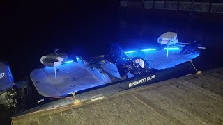 Awesome bass boat deck lights for under 80 [upl. by Chesnut]