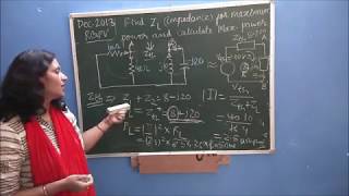 maximum power transfer in ac circuit [upl. by Carvey]