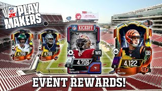 NFL2K PLAYMAKERS GAMECHANGERS Rewards Weekly Challenges THEMES and MORE [upl. by Janaye249]