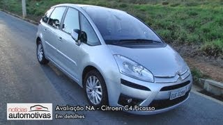 Citroen C4 Picasso  Detalhes  NoticiasAutomotivascombr [upl. by Cila901]