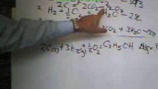 Hess Cycle Enthalpy of formation of Ethanol  Long method [upl. by Eatnad938]