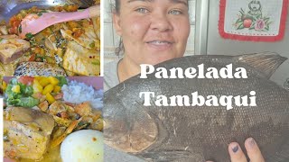 COZINHE COMIGO PANELADA DE TAMBAQUI COM CAMARÃO 🍤 TAMBAQUI AO MOLHO COMO FAZER [upl. by Joete402]