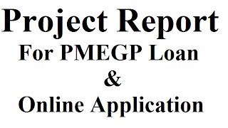 Project Report for Bank Loan under PMEGP Scheme Wapp9835229905 [upl. by Falcone873]